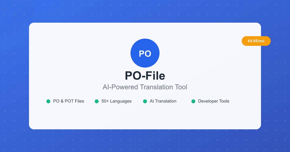 Free Online POT & PO File Translator — Translate .pot Files Instantly ...